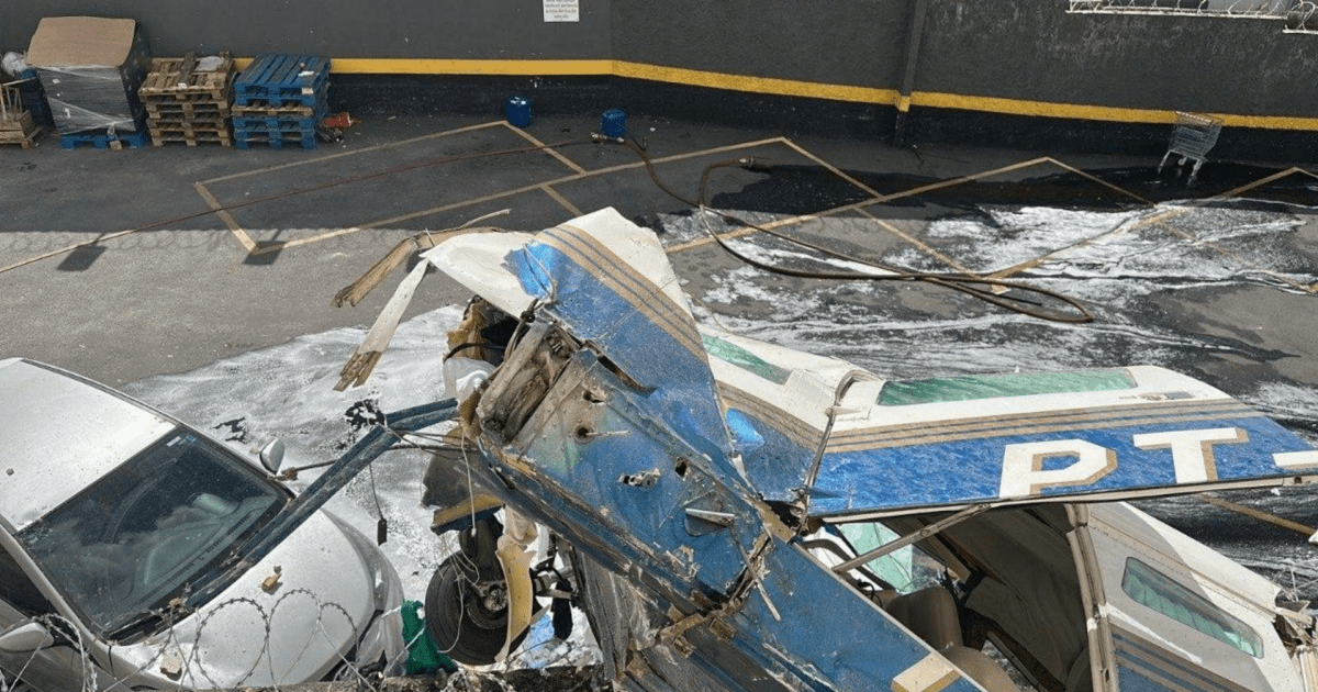 Conheça o modelo do avião que caiu e bateu em prédio em Belo Horizonte