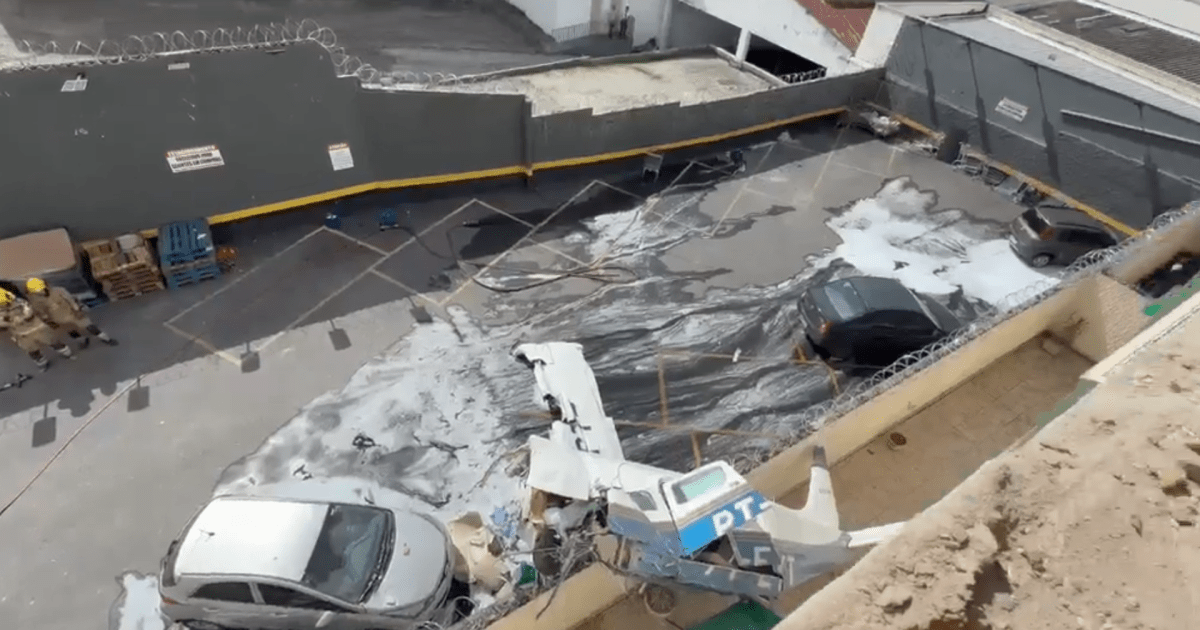 Avião que caiu em BH iria para o Aeroporto de Campo de Marte, em São Paulo