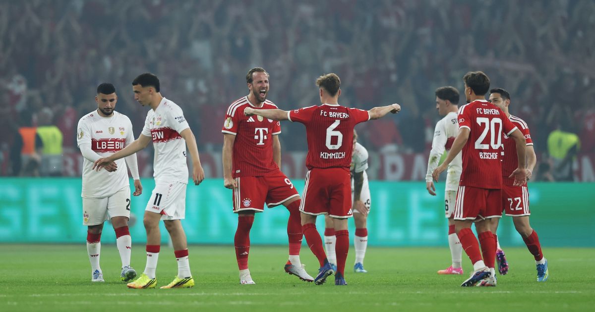 Kane brilha, Bayern goleia Stuttgart e conquista a Copa da Alemanha