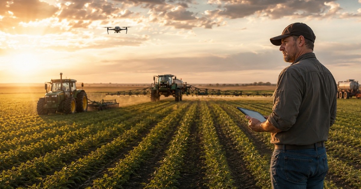 Uma correção para múltiplas máquinas: simplificando o RTK em frotas agrícolas mistas