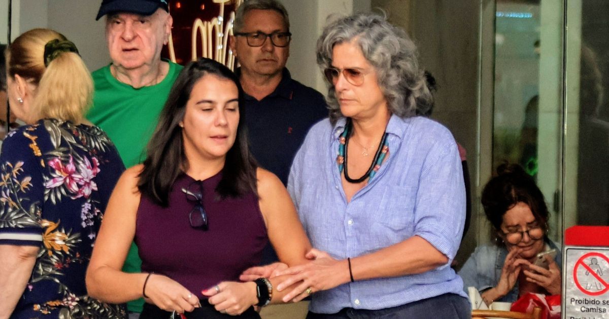 Lucía Veríssimo dá parabéns para esposa, quase 30 anos mais nova: “Alegria”