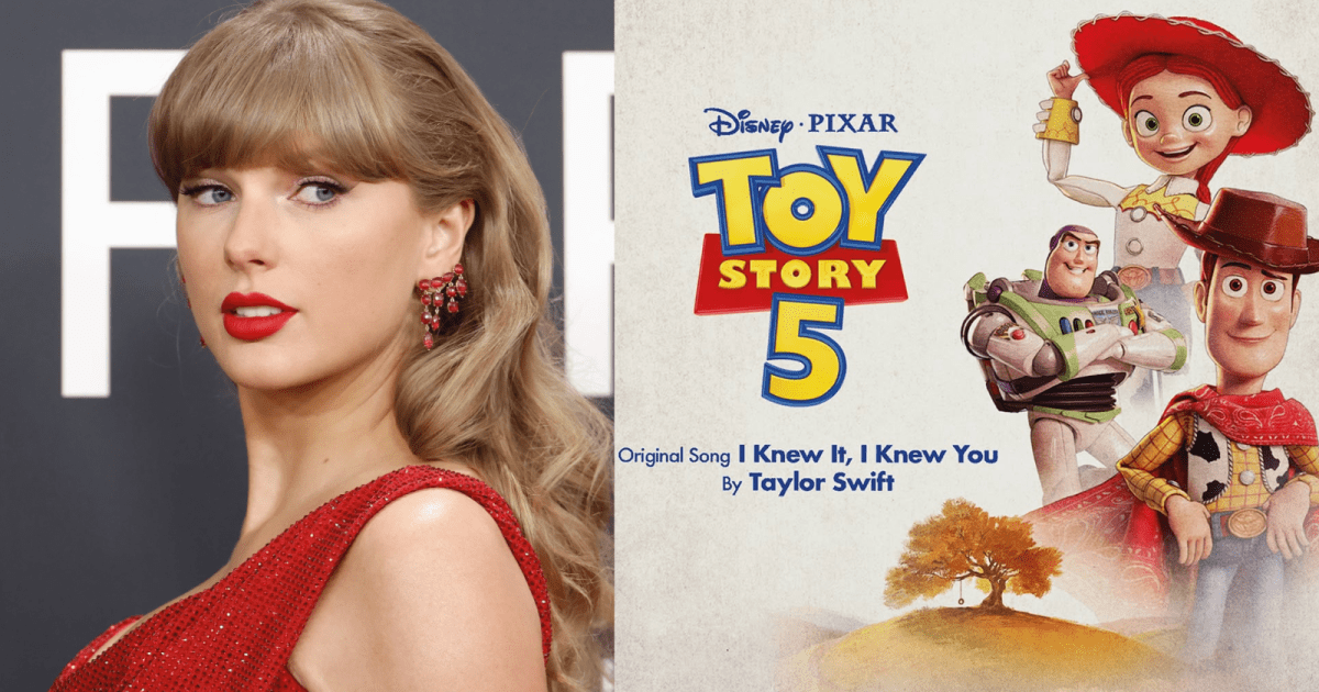 Taylor Swift anuncia parceria inédita com Pixar para “Toy Story 5”; confira
