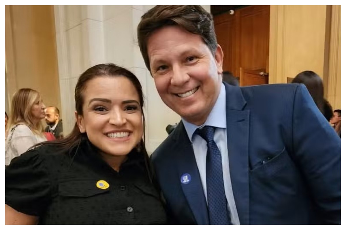Karina Gama: produtora do 'Dark Horse' foi promotora de literatura cristã, fez campanha para Mário Frias e comanda contrato de Wi-Fi com a Prefeitura