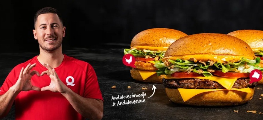 15 anos após polêmico ‘burger-gate’, Eden Hazard lança linha de hambúrgueres na Bélgica; entenda