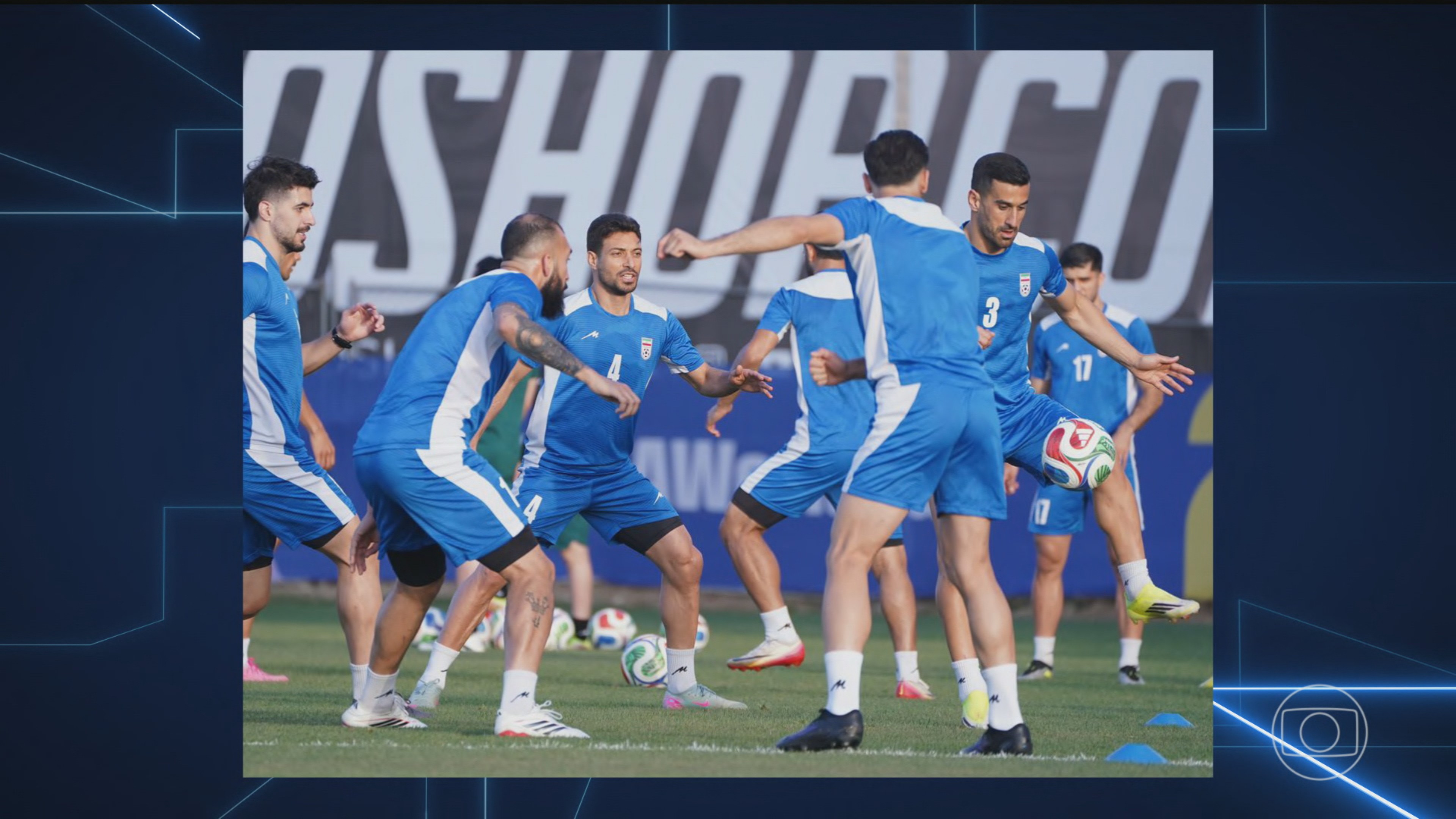 Irã treina isolado no México para a Copa em que será recebido com casa cheia nos Estados Unidos