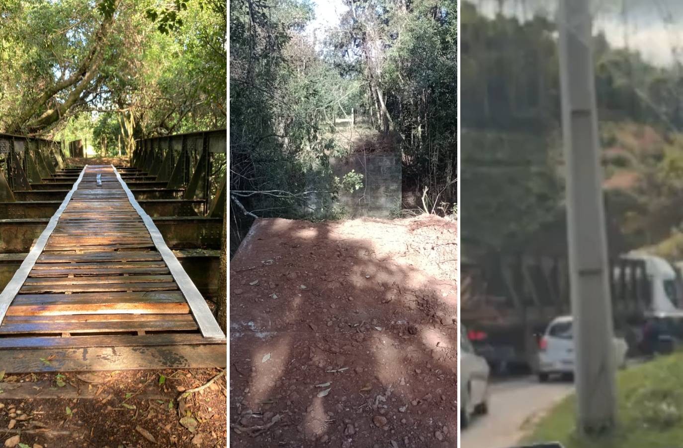 Ponte de aço furtada em MG foi vendida por R$ 700 mil