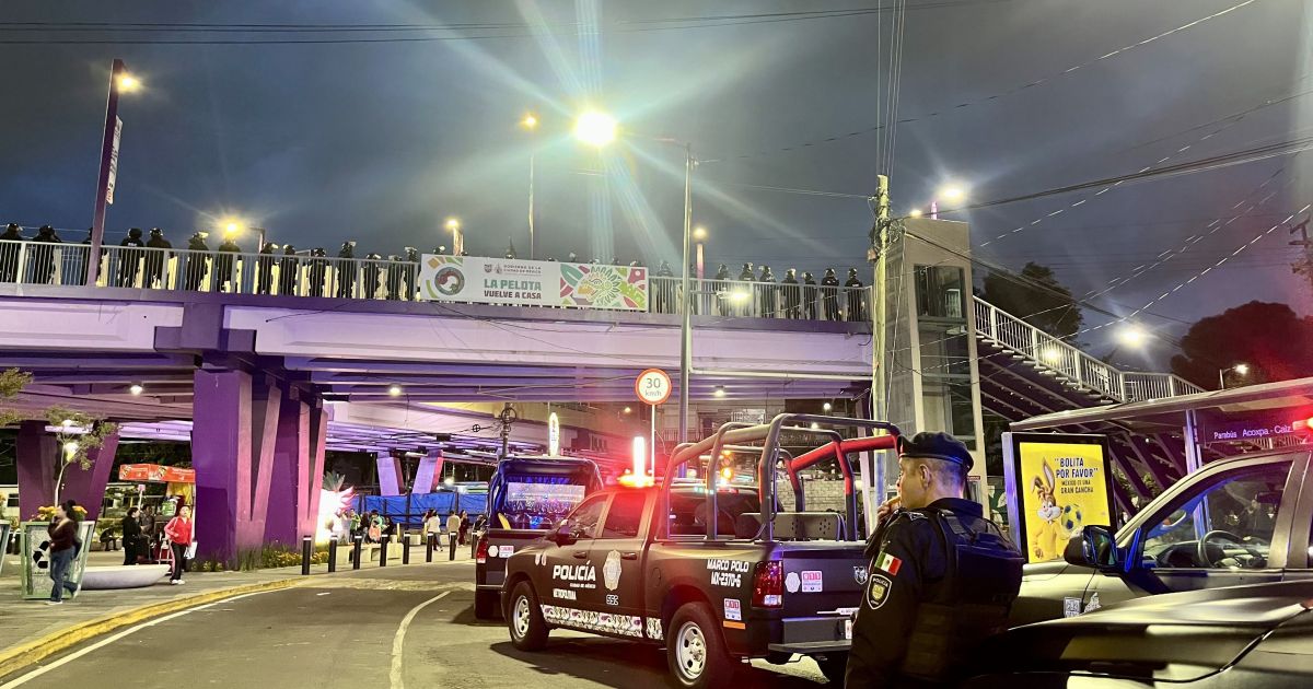 Manifestação faz polícia mexicana fechar acessos do Estádio Azteca
