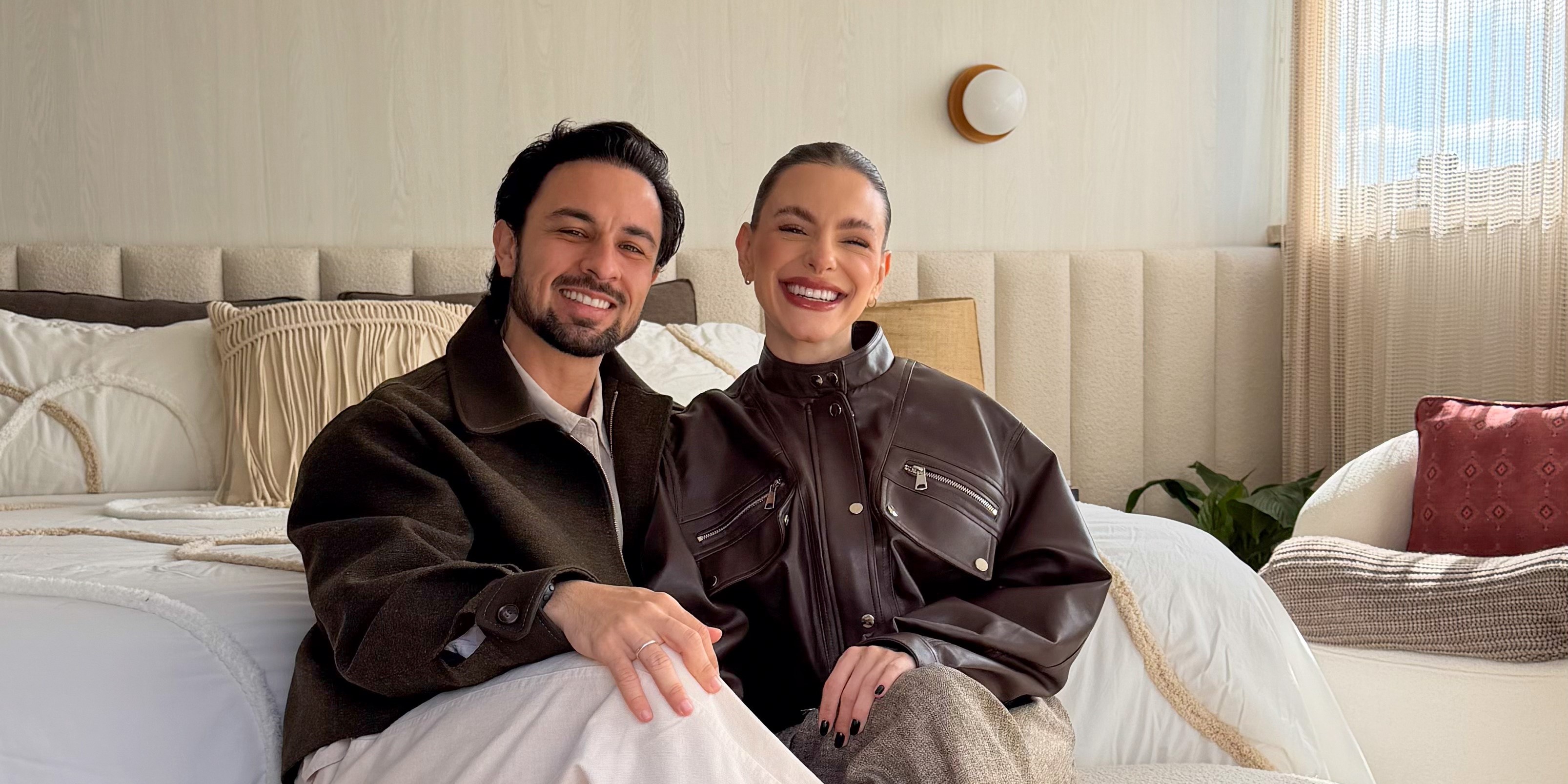Morar a dois: o apartamento de Luca Scarpelli e Gabi Moretti