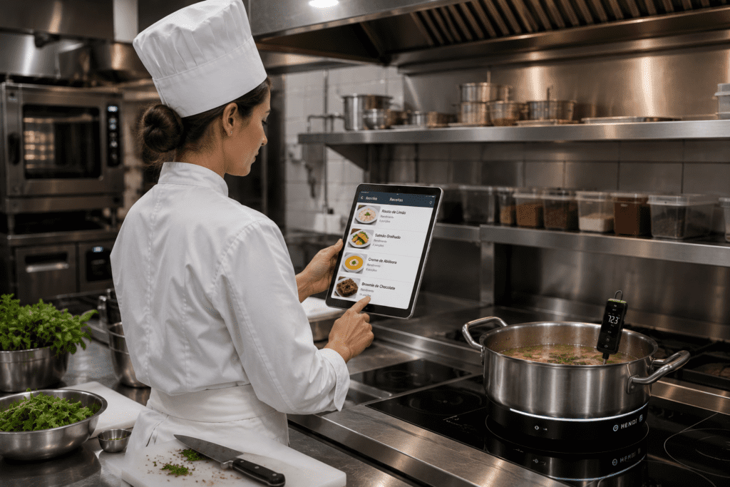 Uma pitada de IA: como as cozinhas profissionais usam a tecnologia do momento