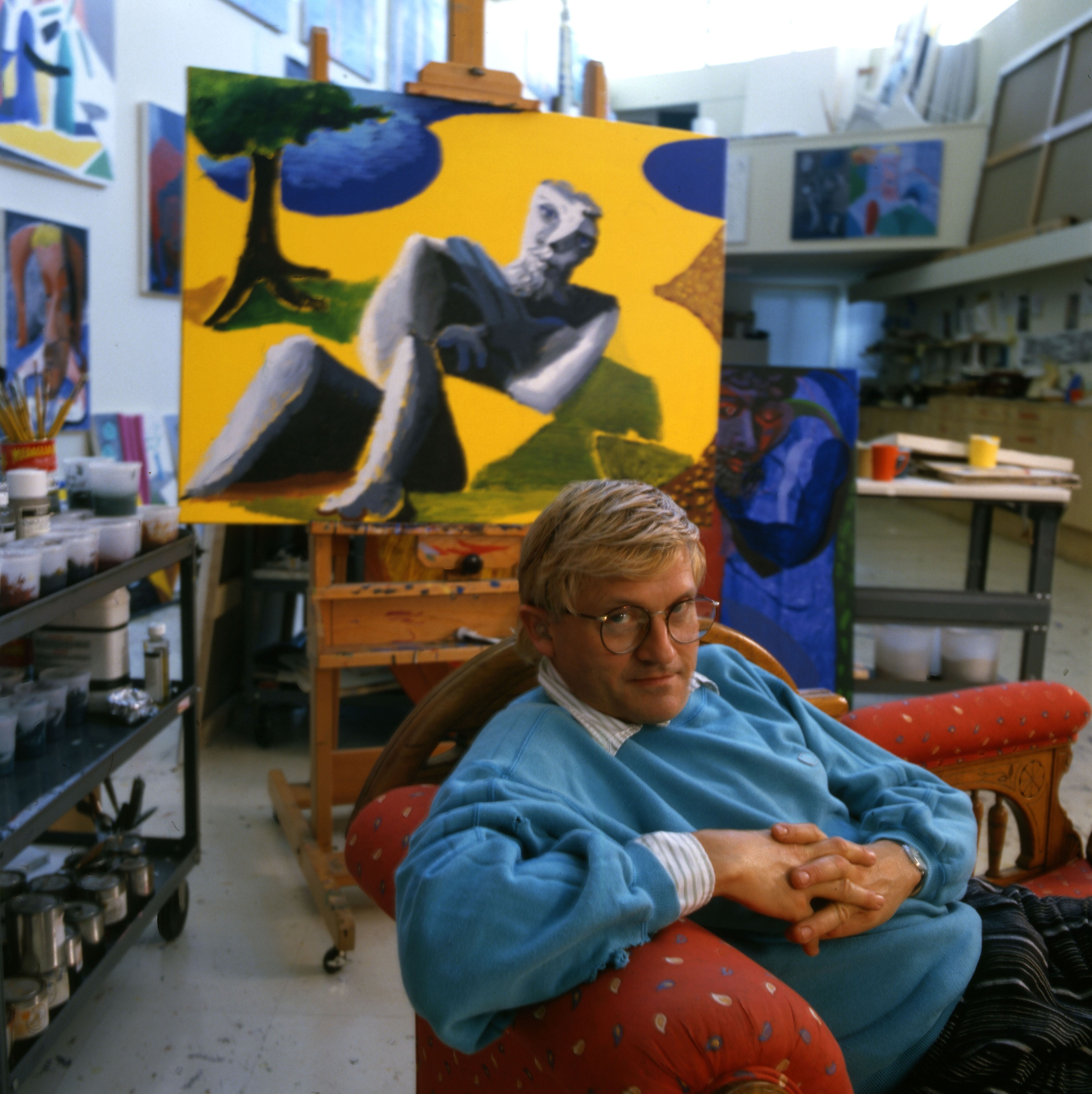 David Hockney, expoente da arte contemporânea, morre aos 88 anos