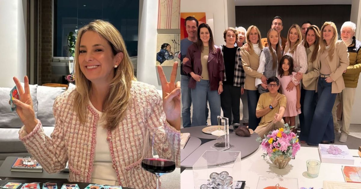 Ticiane Pinheiro faz 50 anos e celebra rodeada da família: “Feliz”