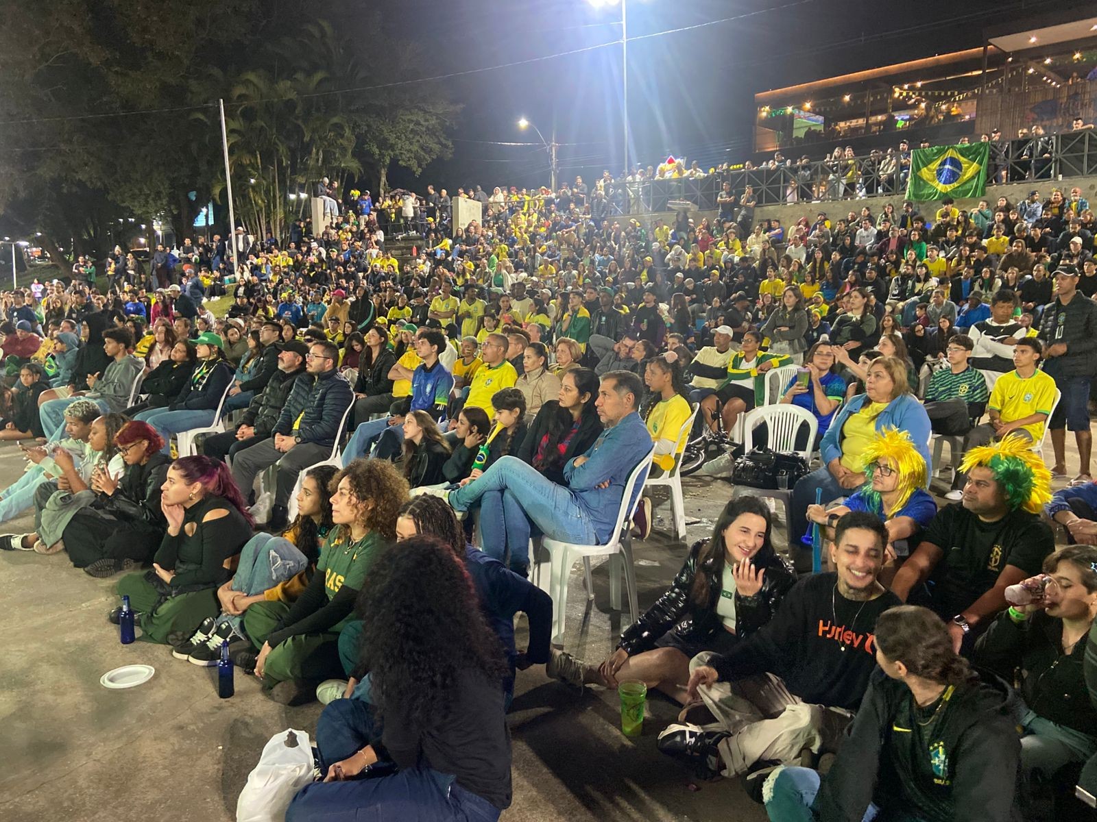 Bragança lota Lago do Taboão na estreia do Brasil e prepara nova noite