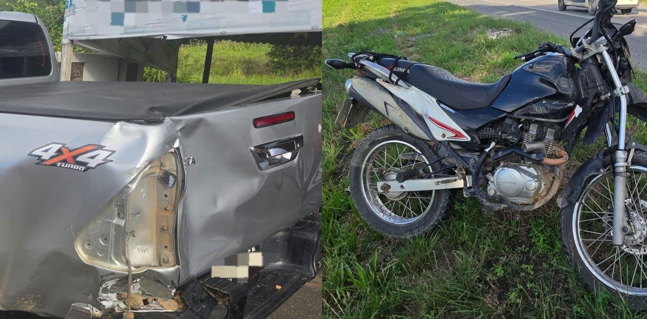 Motociclista morre após bater em caminhonete estacionada na BR-232