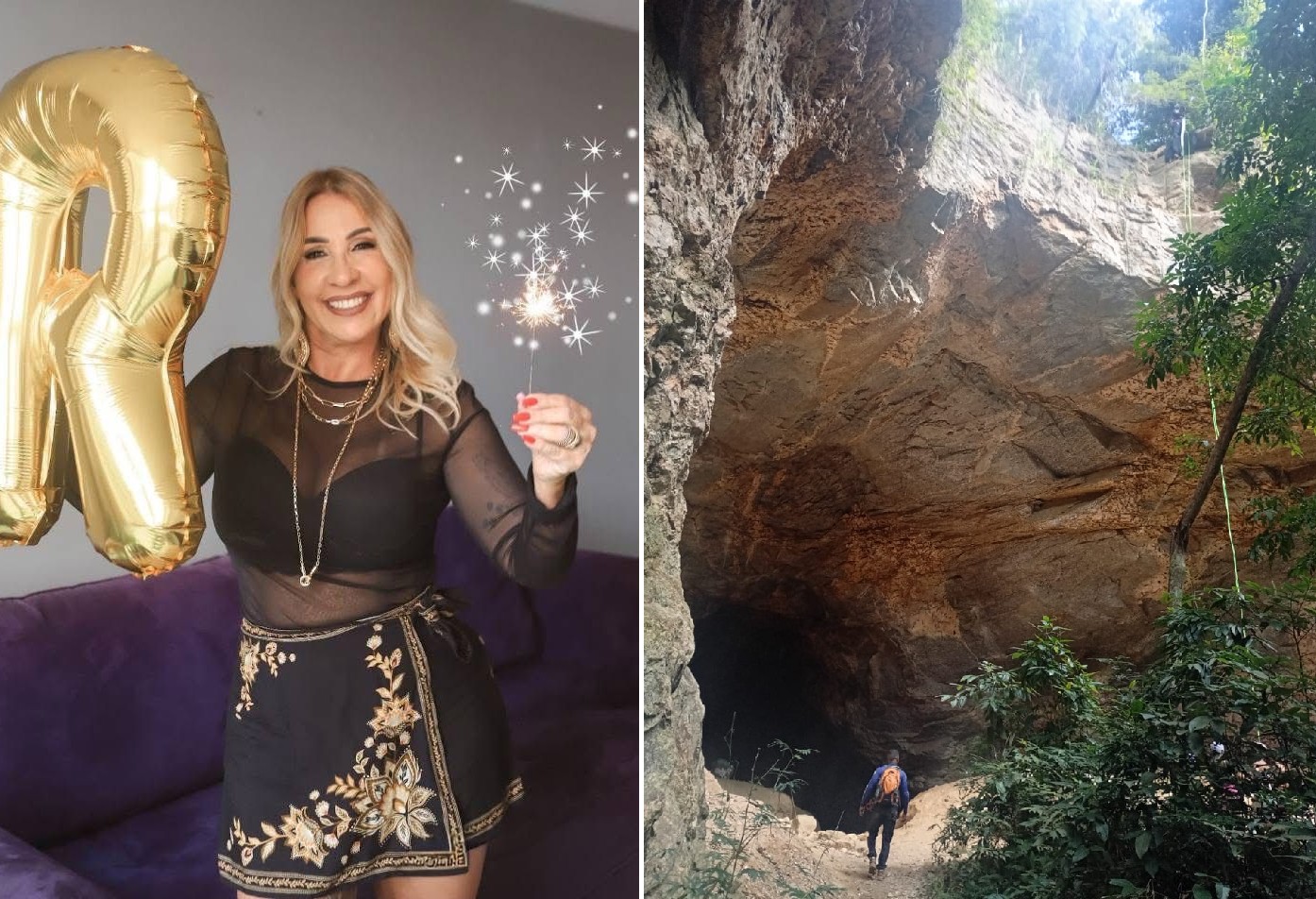 Guia diz que se segurou em raiz para não cair de gruta ao tentar salvar mulher que escorregou ao passar repelente em Maricá