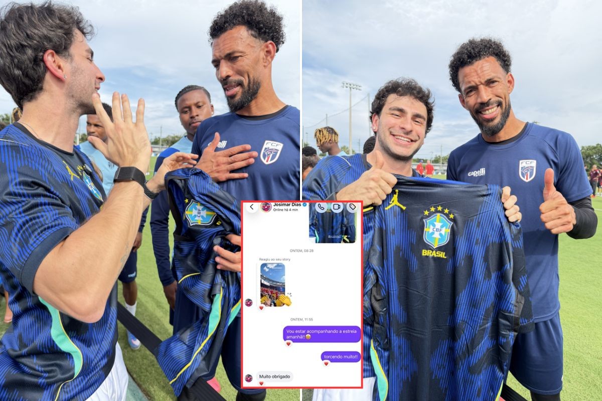 Herói na Copa do Mundo e fenômeno na web, goleiro Vozinha ganha camisa da Seleção Brasileira; VÍDEO