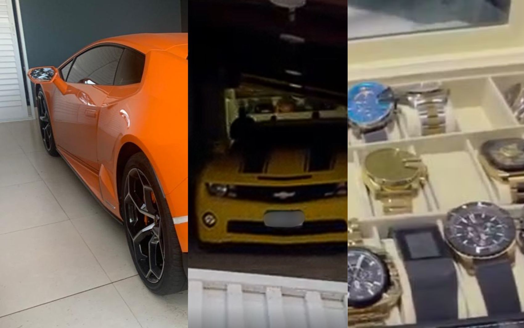 Lamborghini, Camaro, joias e imóveis somam cerca de R$ 10 milhões em bens alvo de operação contra lavagem de dinheiro em SE