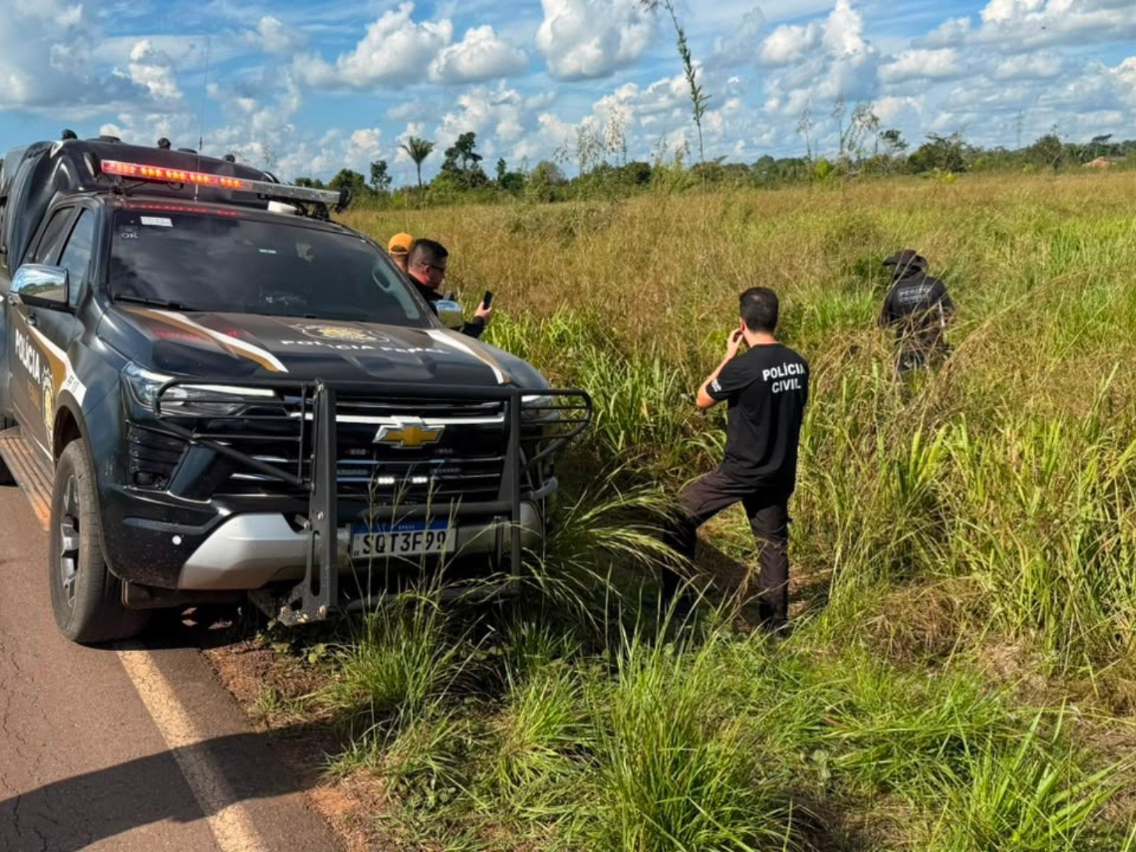 Perna de homem preso por invadir churrascaria com carro é achada; membro estava com tornozeleira eletrônica