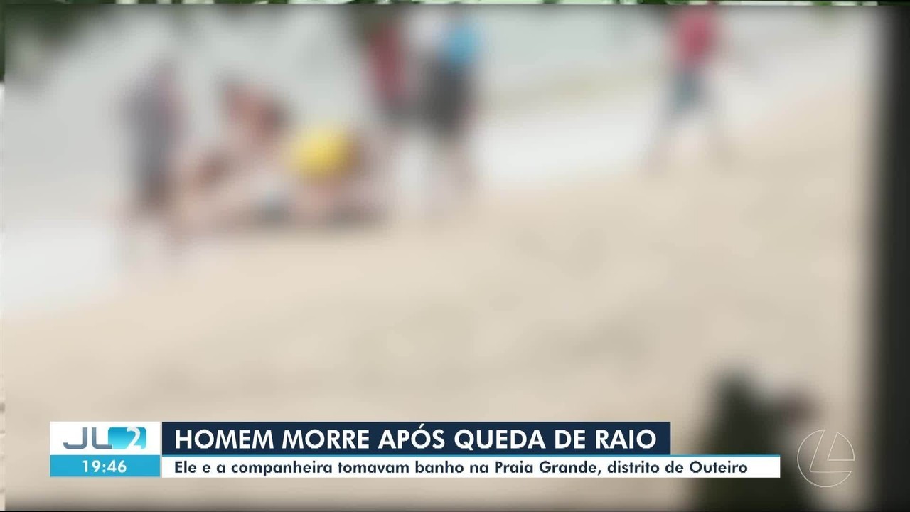 Casal é atingido por raio em praia do distrito de Outeiro, em Belém