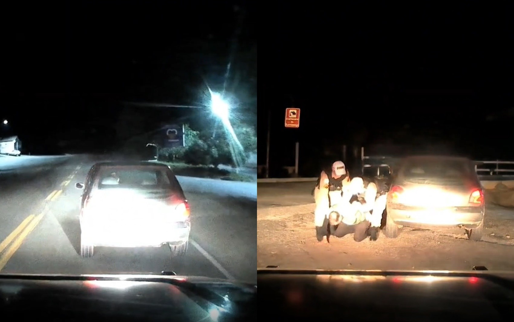 VÍDEO: Motorista embriagado foge por 11 km na MG-173, invade contramão e é preso após perseguição em MG