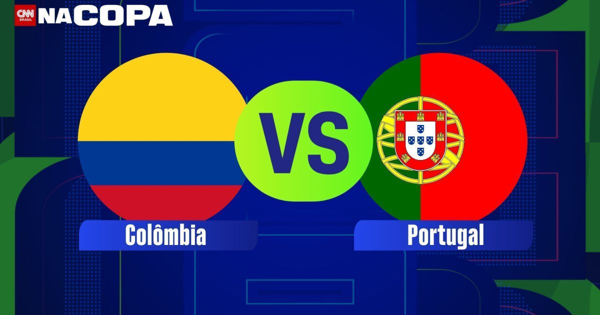 Colômbia x Portugal: horário e onde assistir ao jogo da Copa do Mundo