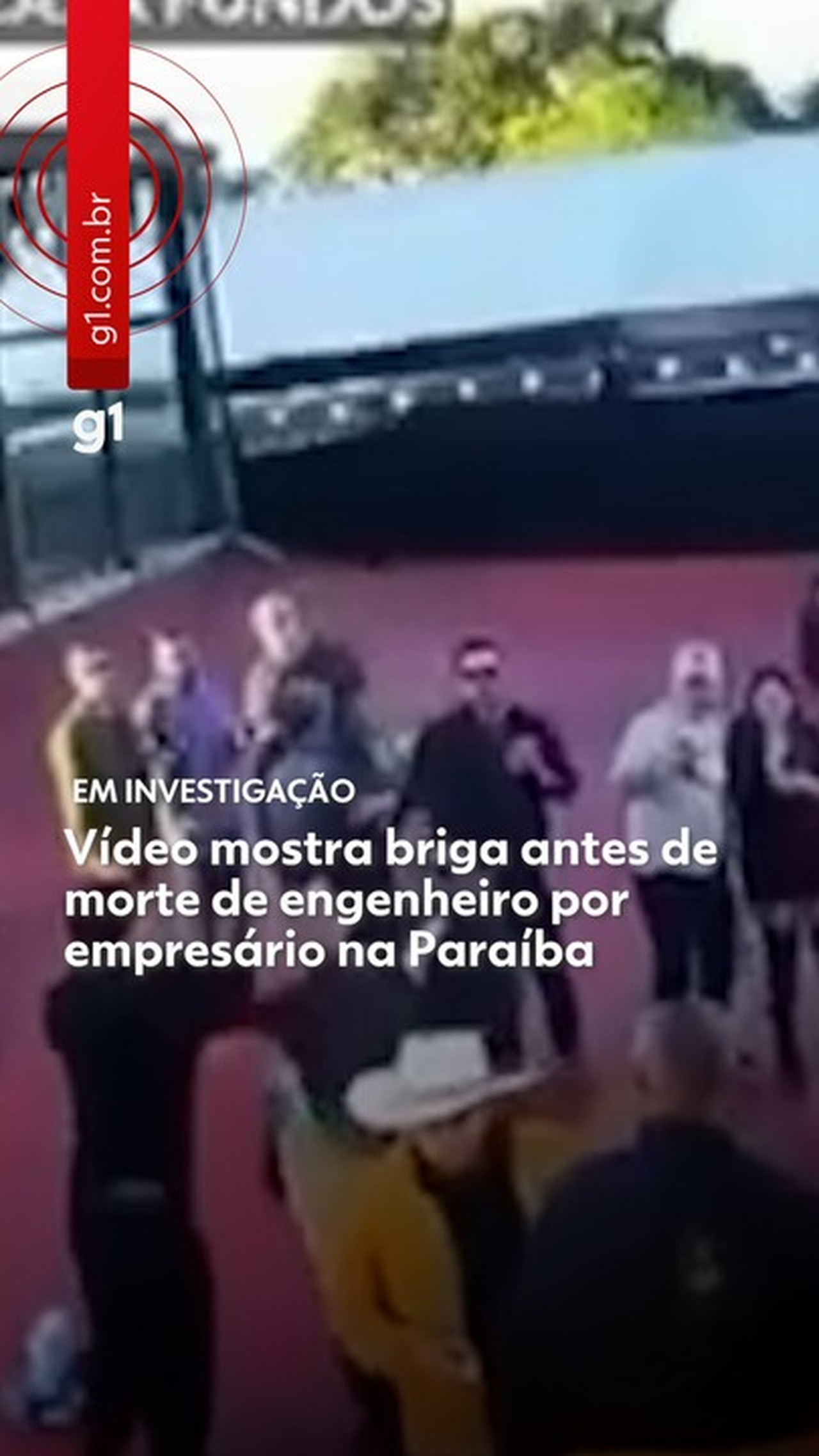 Vídeo mostra briga envolvendo engenheiro e empresário suspeito de matá-lo, durante festa de São João na PB