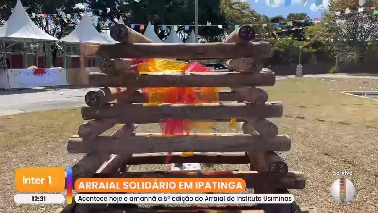 Arraial Solidário do Instituto Usiminas começa nesta quarta em Ipatinga com entrada gratuita