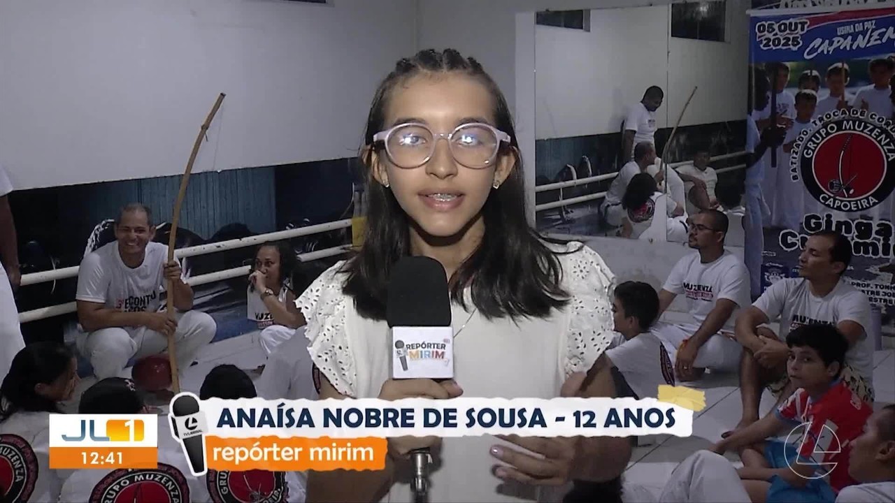Repórter Mirim TV Liberal: Anaísa Sousa mostra como a capoeira vira inclusão e superação em Capanema