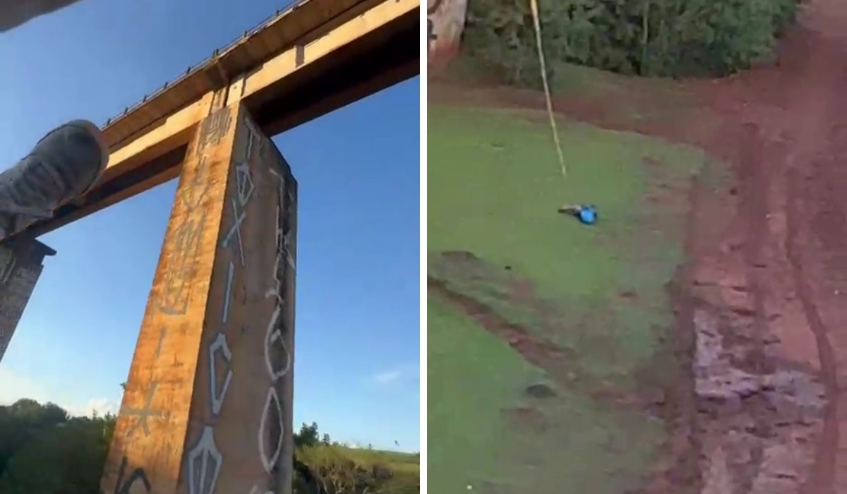 Vídeo mostra criança no chão após acidente em salto de rope jump meses antes de jovem morrer