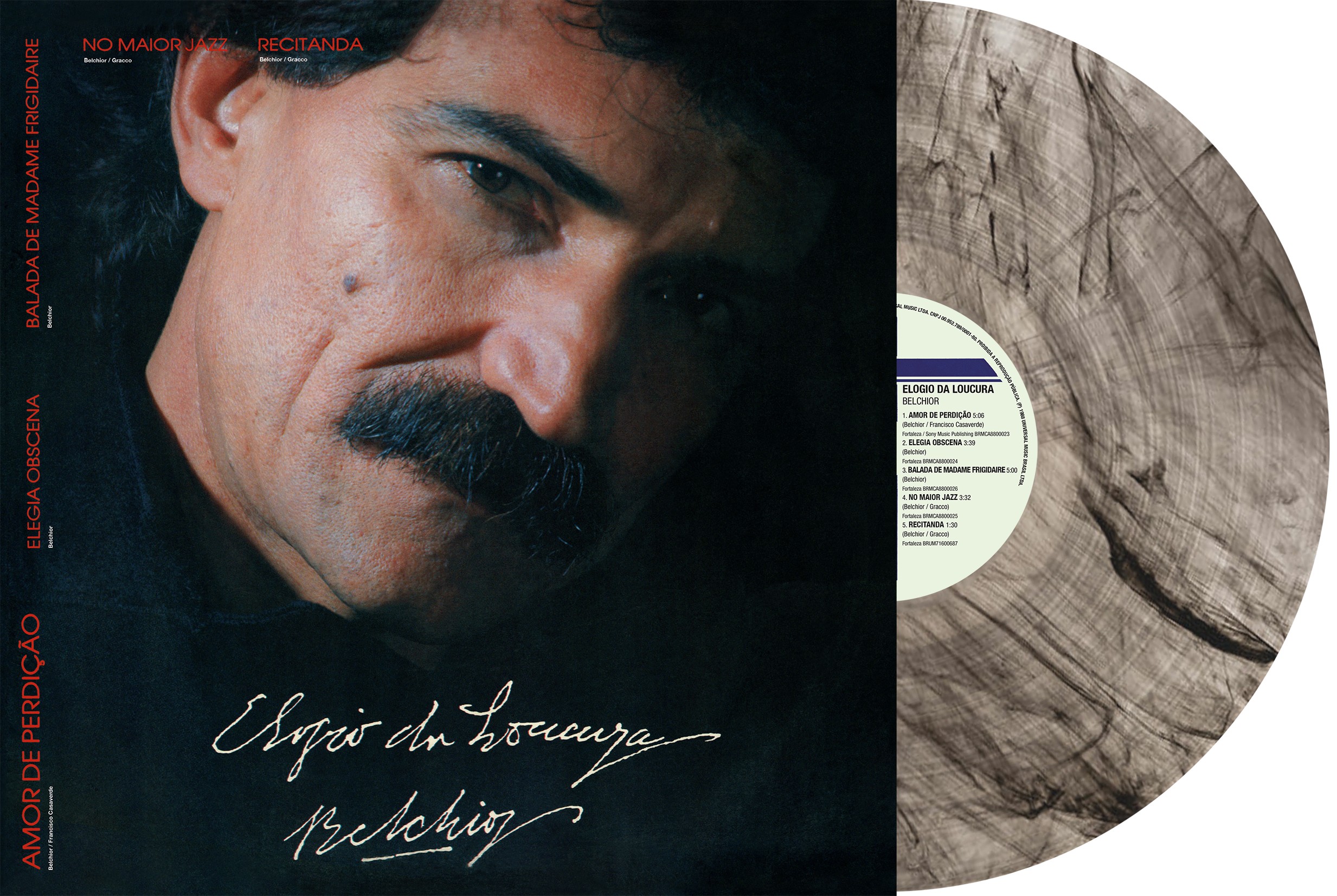 Belchior é revivido com reedição em LP de álbum de 1988 em que citou poetas, Bob Dylan, Freud e Martin Luther King