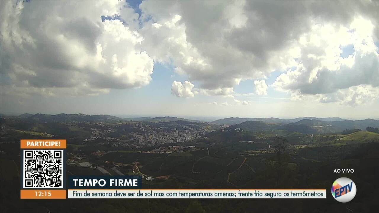 Frente fria reduz temperaturas e aumenta a nebulosidade na região de Campinas