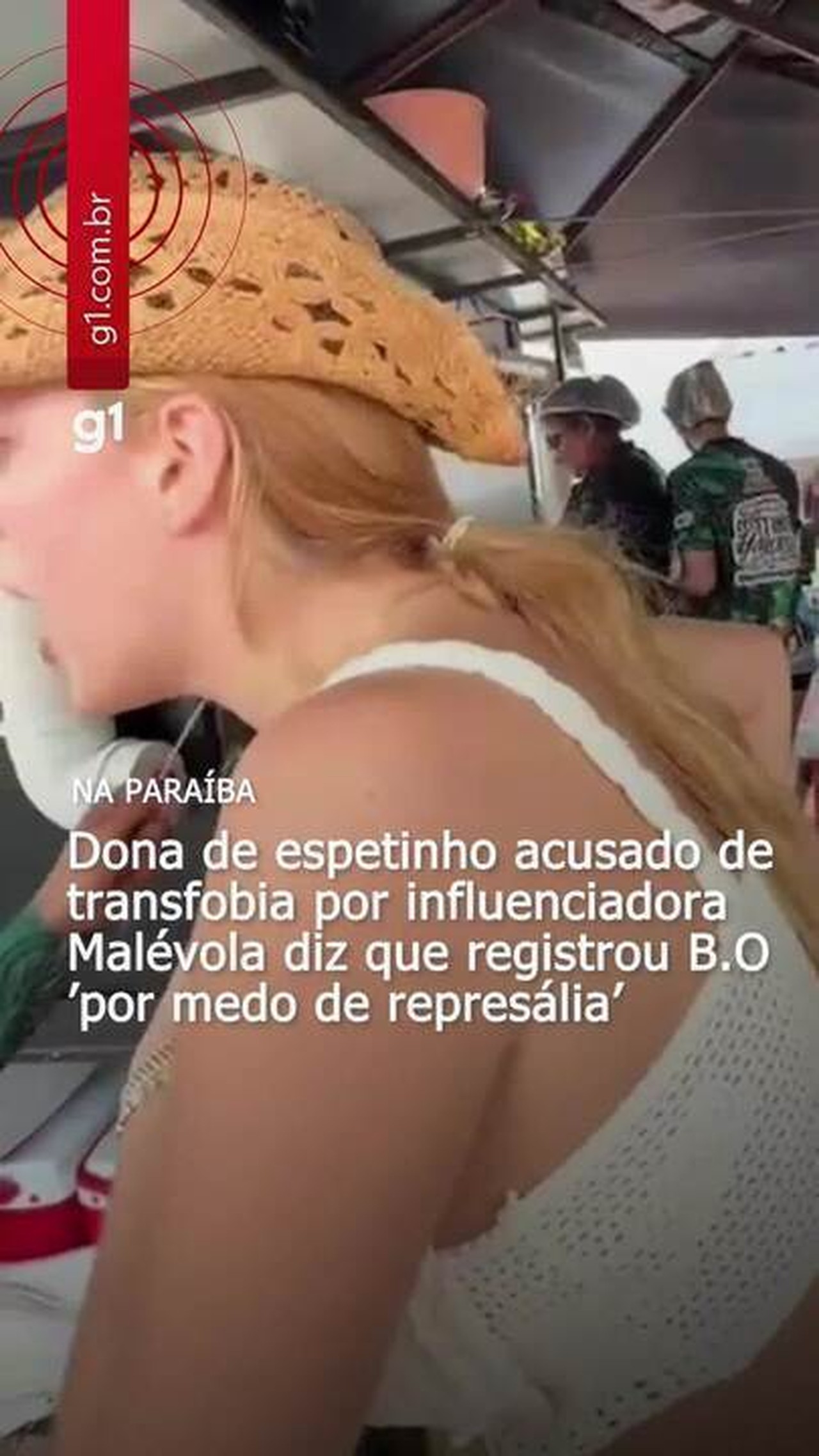 Comerciante nega acusação de transfobia feita por influenciadora Malévola em João Pessoa e diz ter feito denúncia: 'Risco de represália'