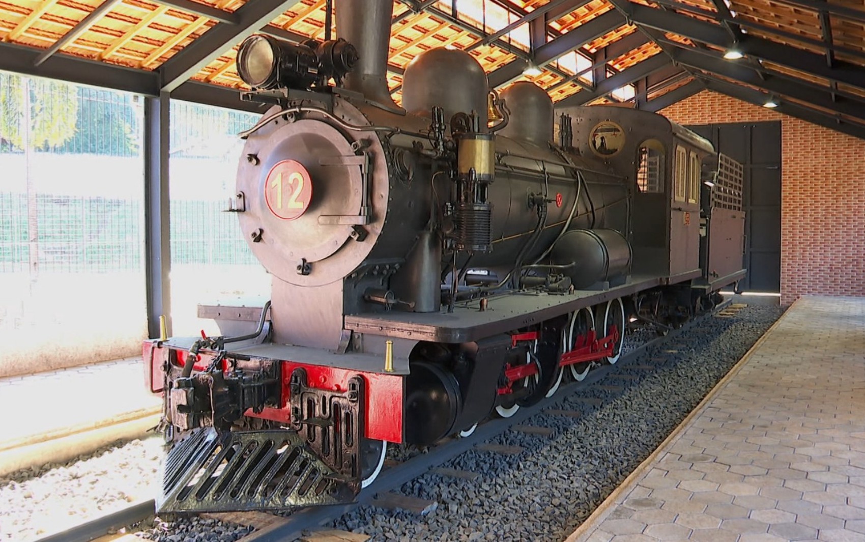 Locomotiva Amália 12 reabre para público em Ribeirão Preto, SP; veja como agendar visita