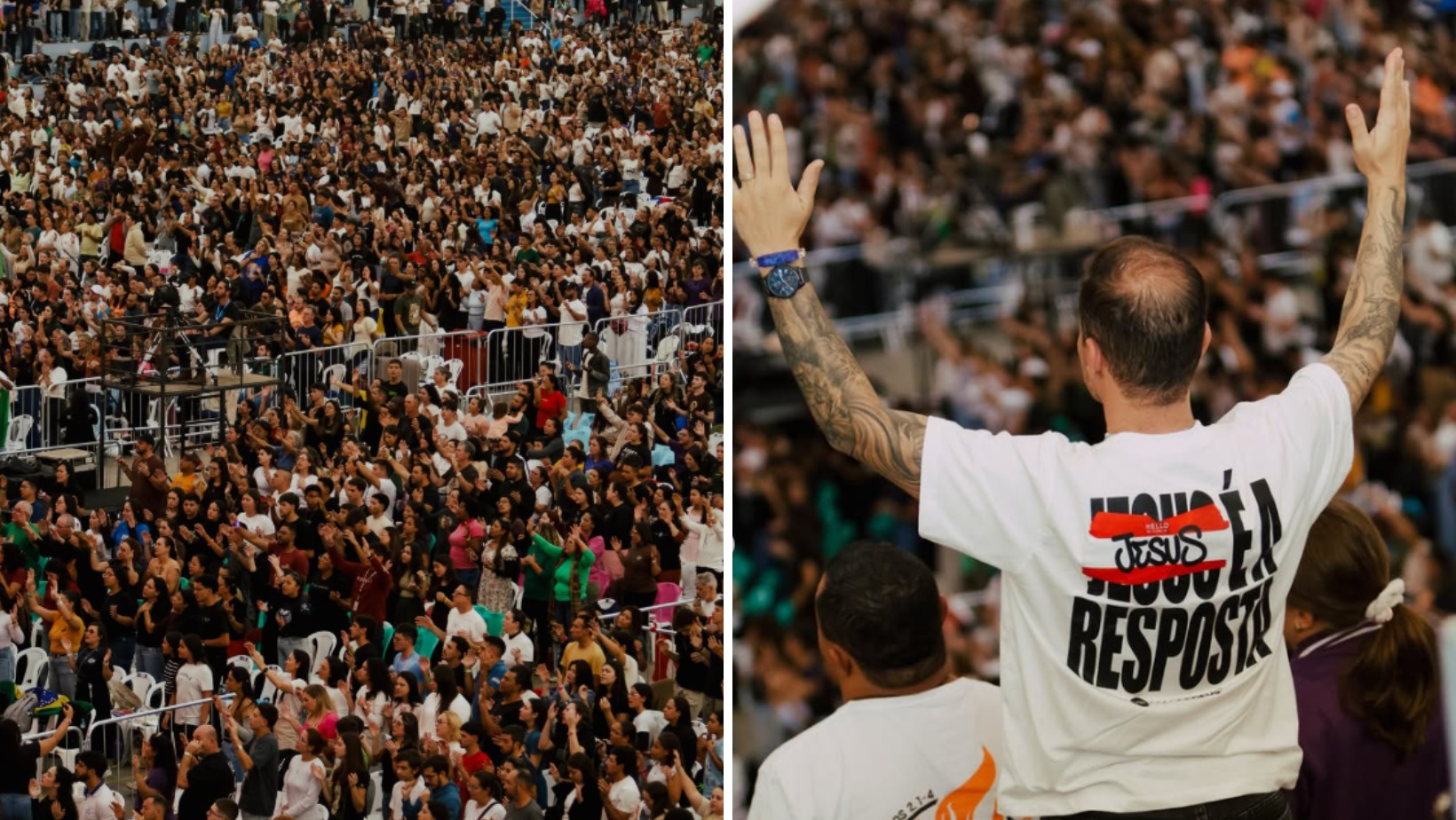 Acampamento PHN reúne milhares de fiéis na Canção Nova
