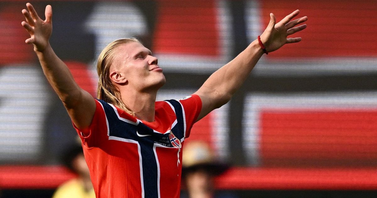 VÍDEO: concurso de sósias de Haaland agita pré-jogo de Noruega x Inglaterra