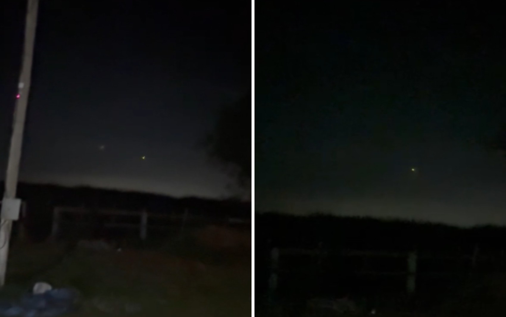 VÍDEO: Homem filma luzes misteriosas no céu em Santa Cruz da Esperança, SP, e reação de filho diverte: 'Você vai ser capturado'