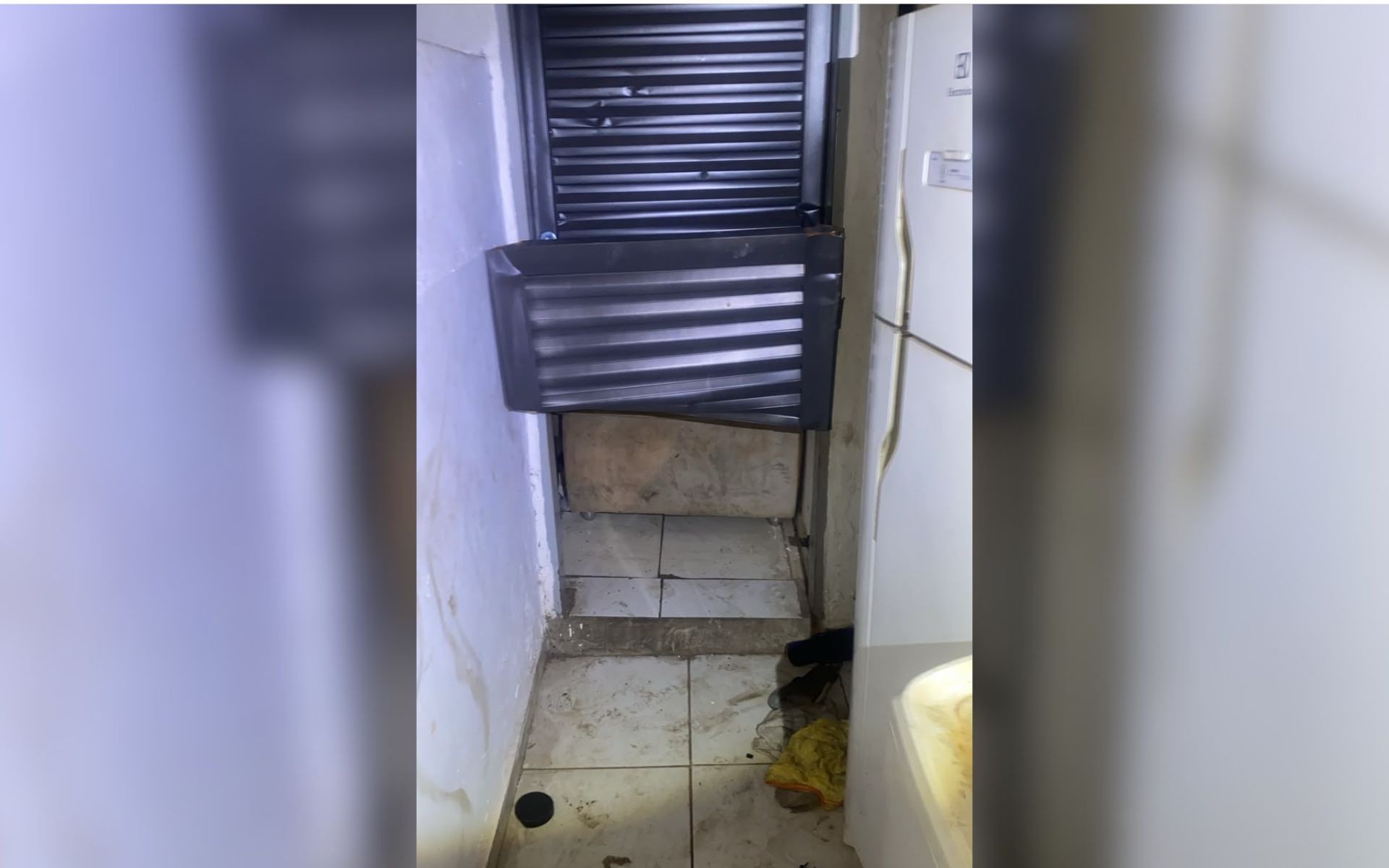 Jovem é encontrado dentro de geladeira após arrombar porta e invadir casa