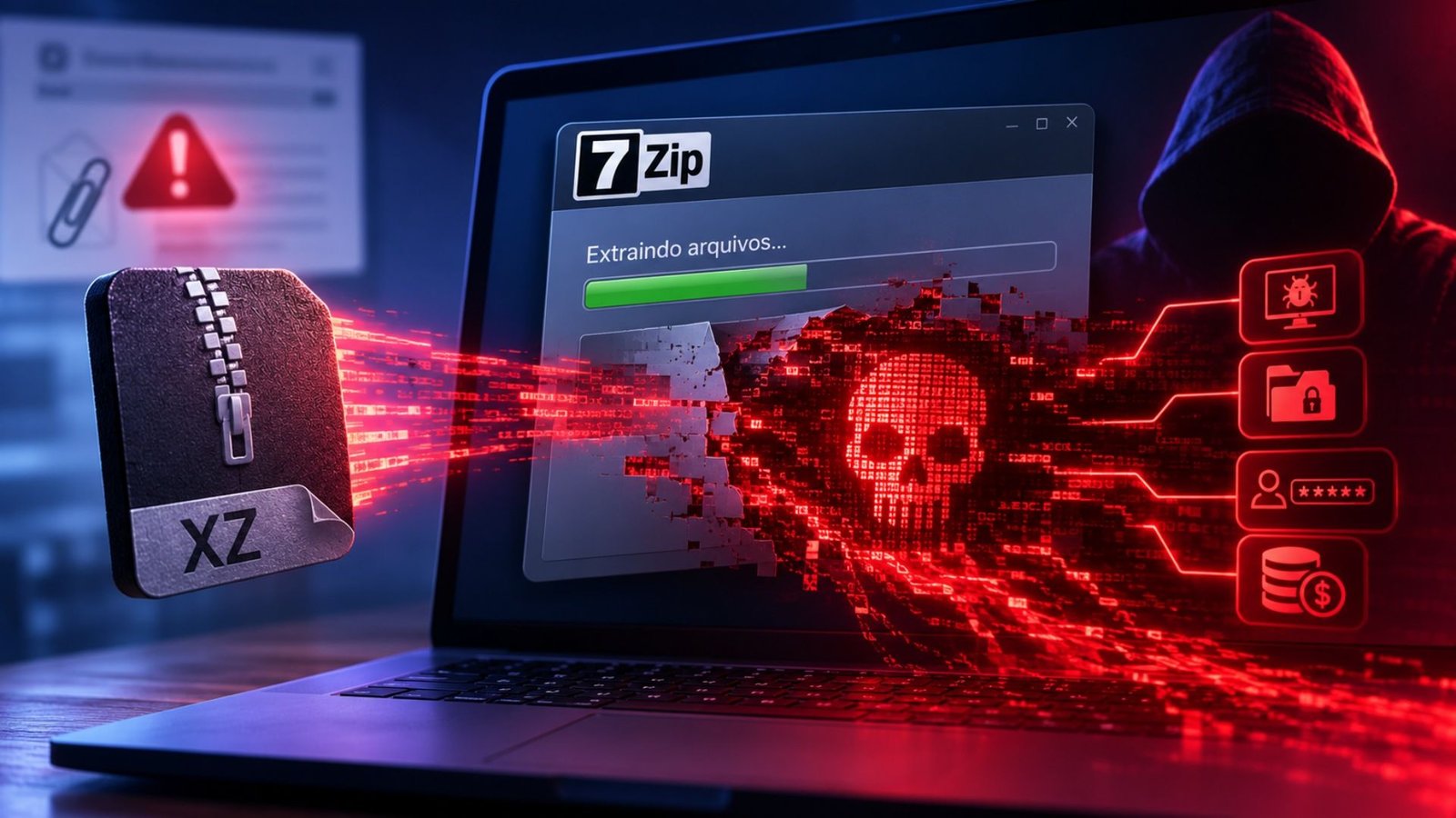 Falha crítica no 7-Zip permite invasão silenciosa de PCs
