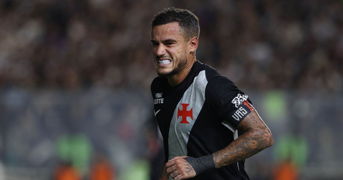 Vasco: Philippe Coutinho pede rescisão contratual