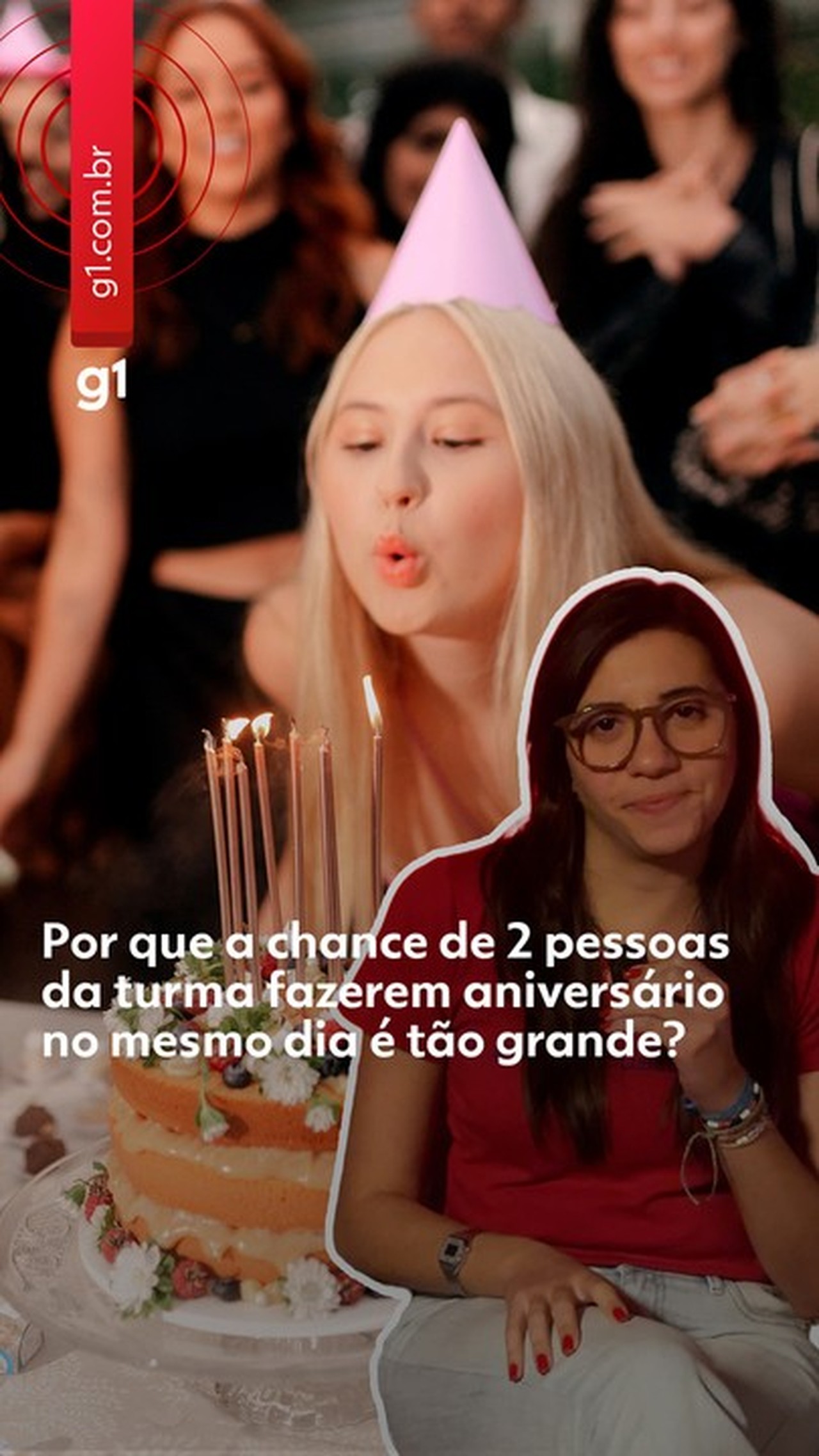 Em sala de 23 pessoas, chance de 2 fazerem aniversário no mesmo dia é maior do que 50%; entenda 'paradoxo matemático'