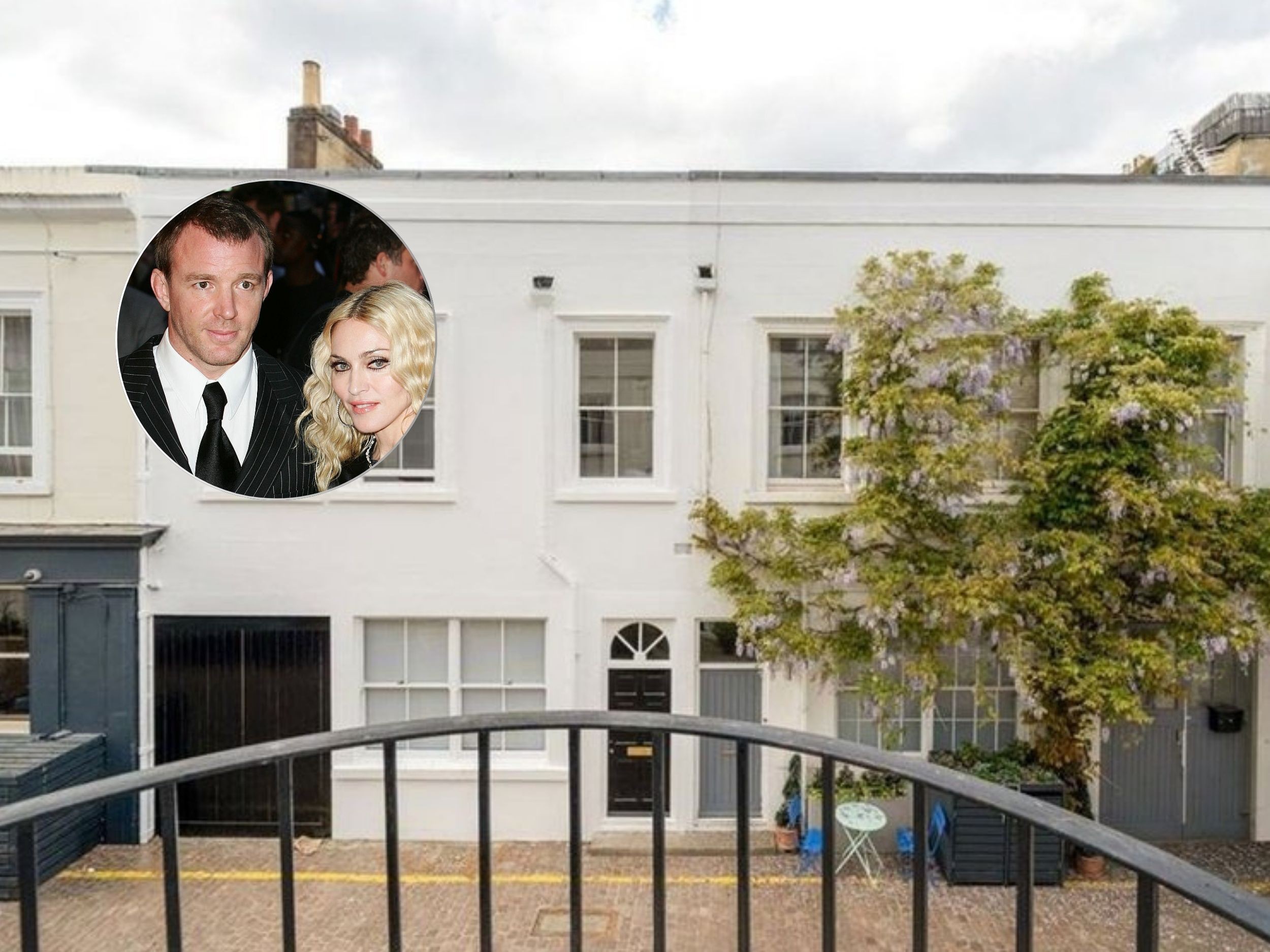Casa onde Madonna e Guy Ritchie viveram em Londres pode ser alugada por R$ 60,8 mil mensais