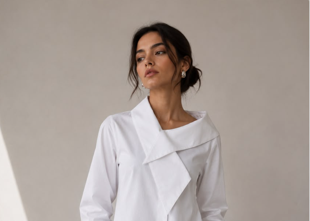 A camisa perfeita existe? Mariana Meirelles prova que sim em nova coleção cápsula