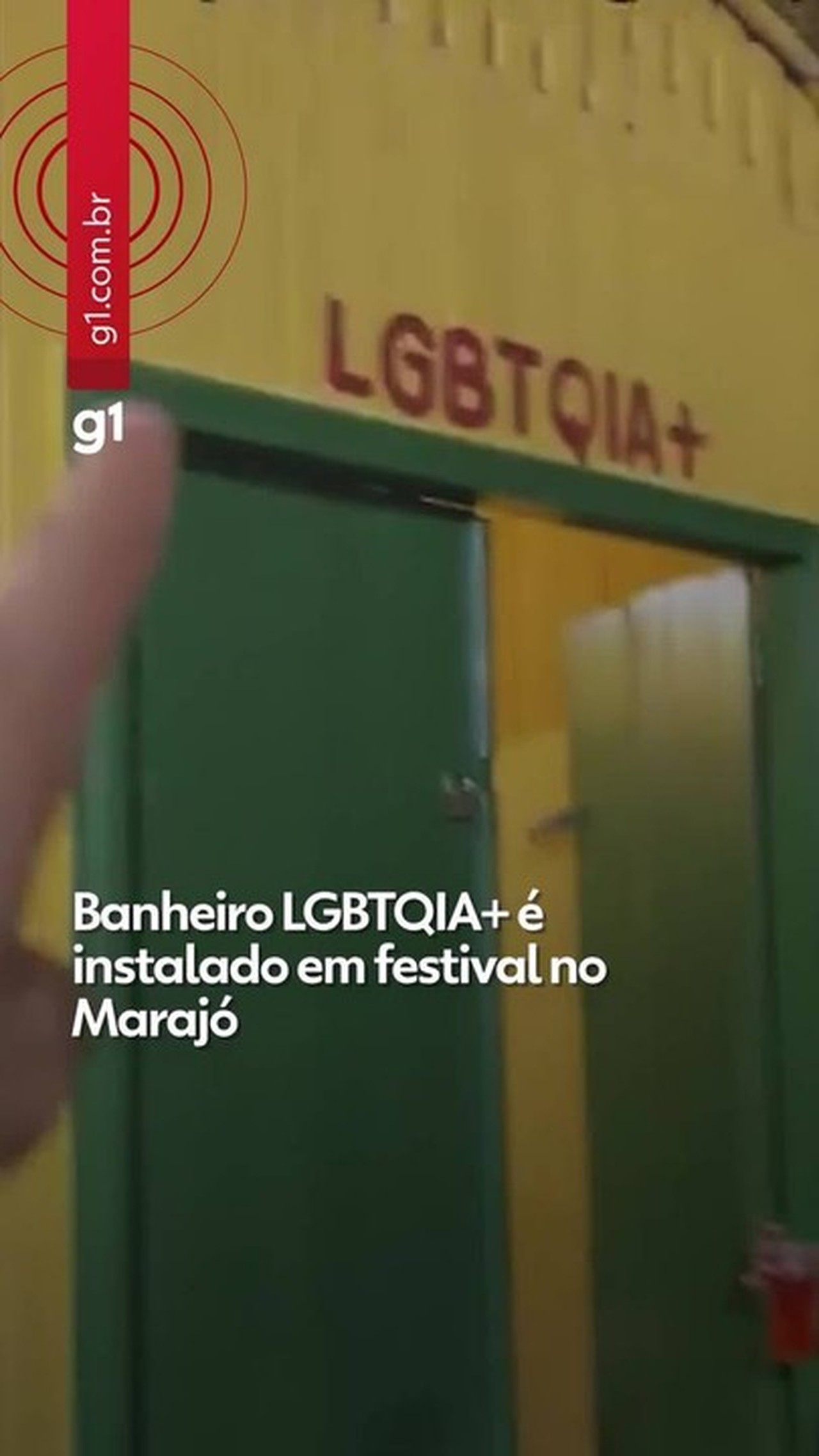 Banheiro LGBTQIA+ é disponibilizado em festival no Marajó e medida repercute nas redes