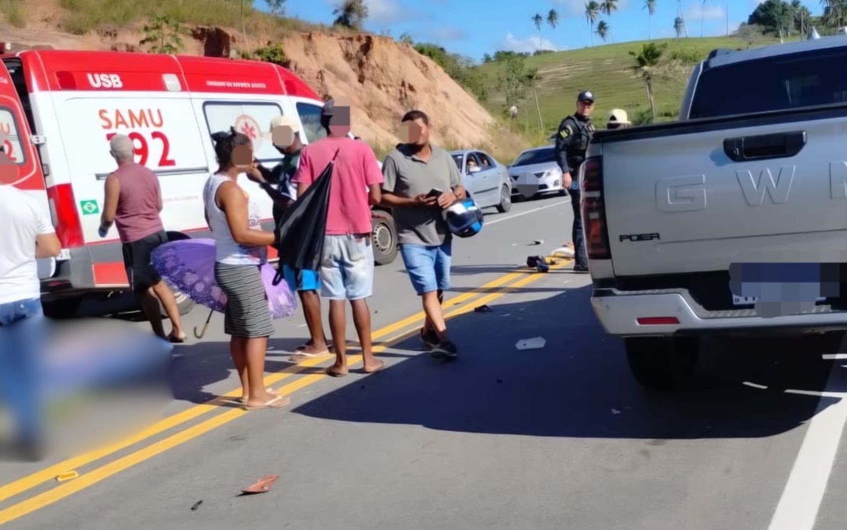 Mulher morre após cair de motocicleta em Indiaroba