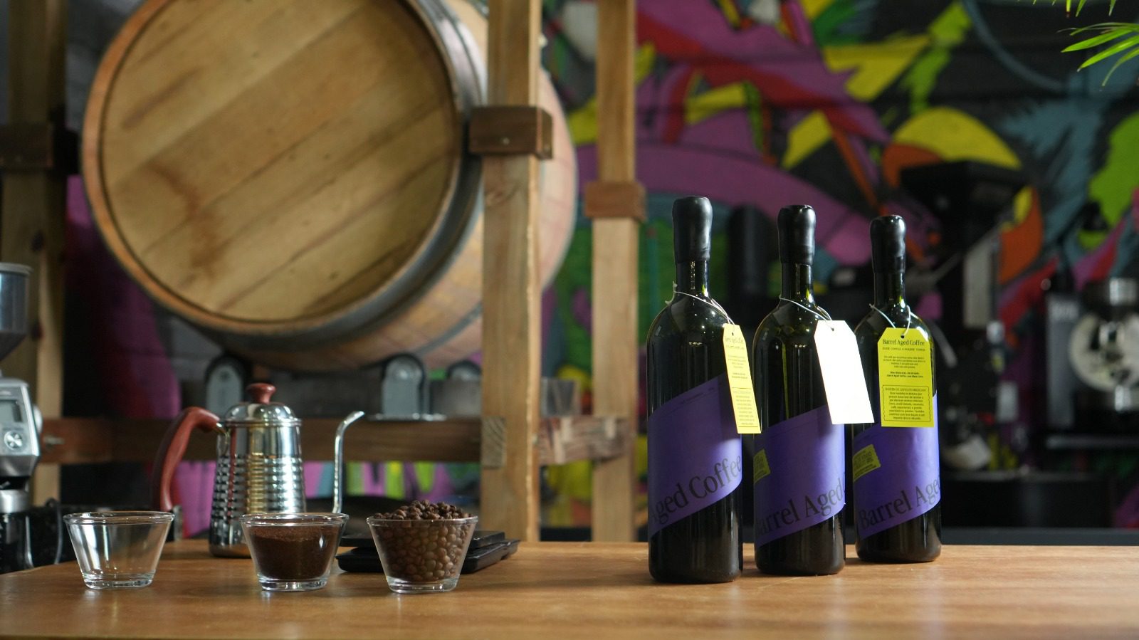 Vinícola Madre Terra apresenta café maturado em barrica de Merlot