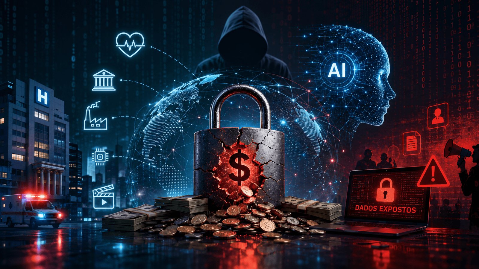 Vazamentos de dados custam em média US$ 5 milhões para empresas, aponta estudo da IBM