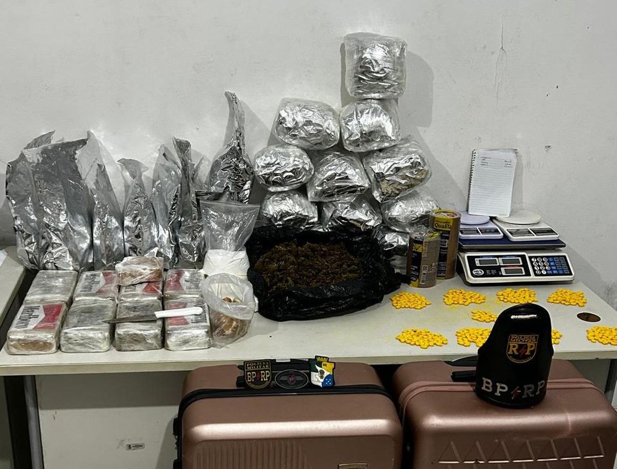 Mais de 400 comprimidos de droga sintética e cerca de 22 kg de entorpecentes são apreendidos em SE