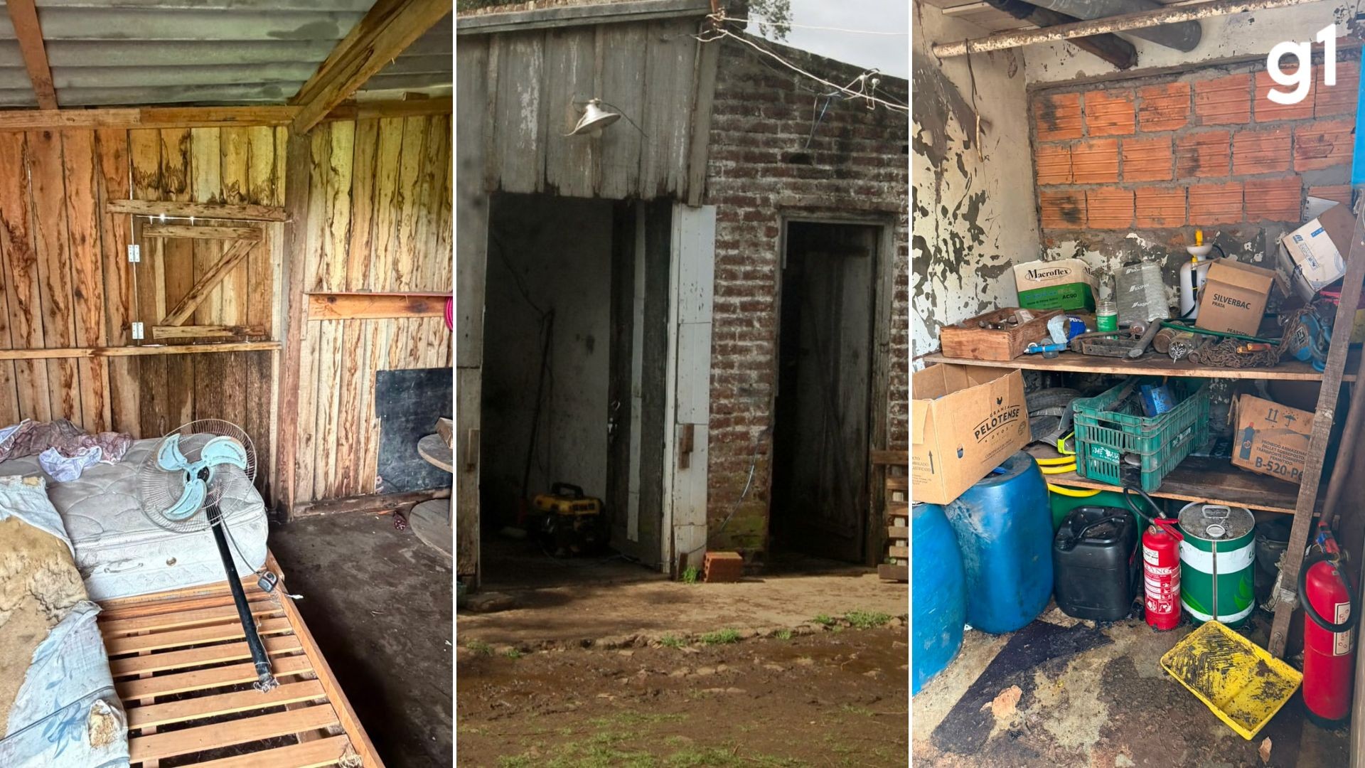 Trabalhadores resgatados de condição análoga à escravidão no RS viviam em local inundado por água com fezes, diz inspeção