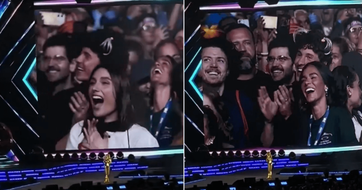 Em show, Xuxa pede netinhos para Sasha, Bruna Marquezine e Shawn Mendes
