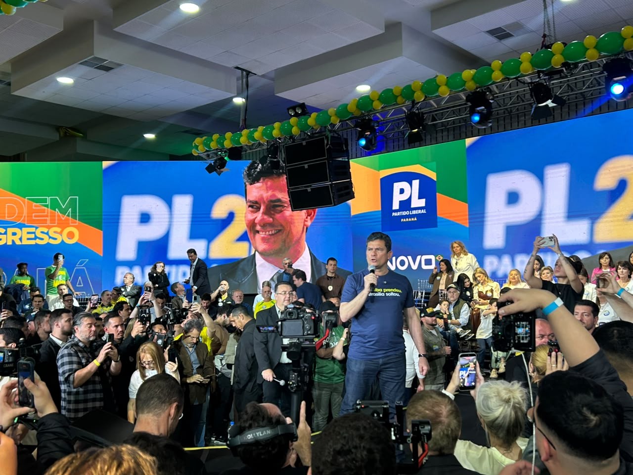 PL lança Sergio Moro ao governo do Paraná