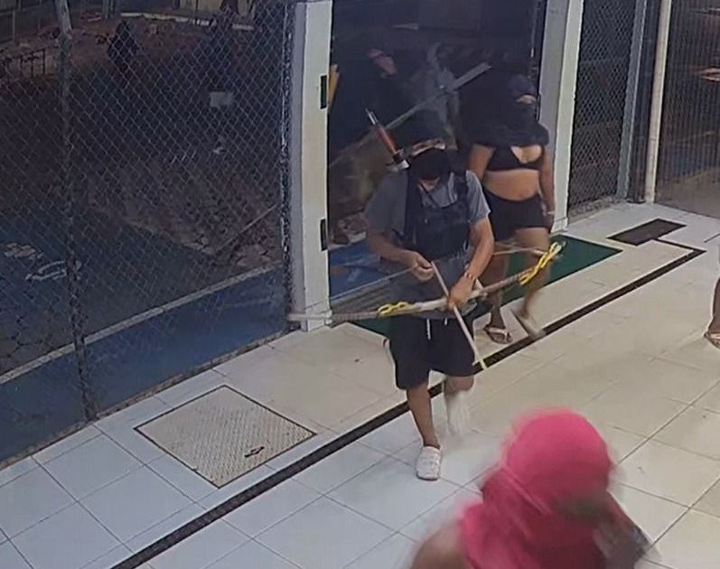 Ocupação indígena: veja momento em que manifestantes chegam à Cargill